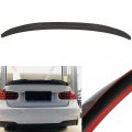 Aintier 1pc Carbon Fiber Spoiler Wing Compatible For 2015-2018 Bmw F80 M3 Sedan 2012-2018 F30 3-series Glossy Black Rear Trunk