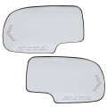 Heated Mirror Glass W Led Turn Signal Fit Chevy Silverado Gmc Sierra 2003-2007 Suburban Tahoe Avalanche 2003-2006 Left Right