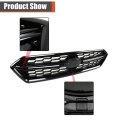 Black Honeycomb Front Bumper Center Grille Replacement For Wrx 2018-2021 91121va150 91121va160