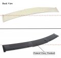 Premium Jdm Gloss Black Rear Window Visor Deflector Roof Spoiler Compatible With 2014-2022 Infiniti Q50