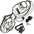 Caltric Wire Harness Ignition Coil And Key Switch For Yamaha Hardwood Hunter Yxr66faht