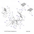 Polaris Snowmobile Oil Bottle Bracket Assembly Genuine Oem Part Qty 1
