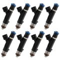 8pcs Automotive Engine Fuel Injectors Compatible For 2018-2020d F-150 2018-2023 Lobo For Mustang Fj1514 82211231 Jr3z9f593b