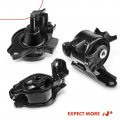 A-premium Engine Motor Mount And Transmission Kit Compatible With Honda Fit 2007-2008 L4 1 5l Automatic 3-pc Set Replace