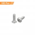 Uxcell 2-56x1 4 Pan Head Machine Screws 304 Stainless Steel 18-8 Screw Phillips Drive Fully Threaded Bright Finish Pack Of 100