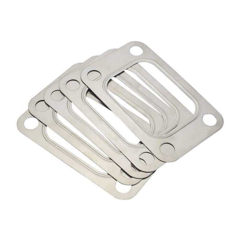 Ptnhz 5 Pcs Stainless Steel Turbo Turbine Inlet Manifold Gasket For T3 T34 T35 T38 Gt35 Gt35r