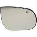 Passenger Side Mirror Glass For Ford Escape 2001 2007 Heated Convex With Backing Plate Replaces 6l8z17k707a Fo1325104 