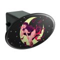 Graphics More Vampire Girl And Bats Oval Tow Trailer Hitch Cover Plug Insert 