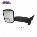 Tom Mirror Power Heated Towing Flip Up Driver Side Left Lh For 2002-2009 Dodge Ram 1500 2500 3500 Ch1320409