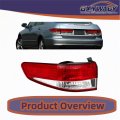Tail Light Assembly Replacement For 2003 2004 Accord Driver Left Side Part Number 33551sdab01 Rear Lh Halogen Brake Lamp Red