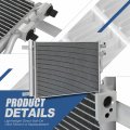 Dpi 4513 Factory Style Aluminum A C Condenser Compatible With Vw Arteon Golf Gti Jetta Taos Tiguan 2015-2024