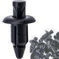 Rexka 15pcs M6 Fender Clip Retainer Bumper Nylon Push Rivet Pins For Honda Kawasaki Suzuki Gsx-r Yamaha Yzf R1 R6 