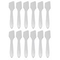 Clear Glass 1 Oz 30 Ml Thick Wall Balm Jars With Black Foam Lined Smooth Lids 12 Pack Spatulas And Labels 