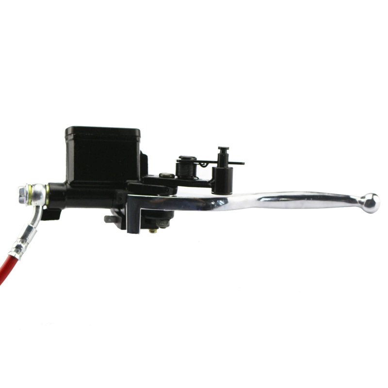Rear Hydraulic Disc Brake Kit For 50cc 70cc 90cc 110cc 125cc Mini Atv Quad Bike Buggy Red With Master Cylinder Caliper Rotor