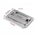 Xkh- Brake Fluid Reservoir Cap Cover Katana Compatible With 1989-2007 Suzuki Katana 600 Chrome B0772jhk5p