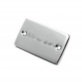 Xkh- Brake Fluid Reservoir Cap Cover Katana Compatible With 1989-2007 Suzuki Katana 600 Chrome B0772jhk5p