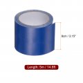 Harfington Tarpaulin Repair Tape 3 15 X14 6ft Universal Waterproof Awning Cloth For Crafts Home Improvement Outdoor Tent Blue
