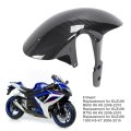 Motorcycle Front Mudguard Carbon Fiber Splash Guard Fairing Replacement R600 K6 2006a 2010