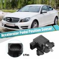 X Autohaux Accelerator Pedal Position Sensor For Mercedes-benz C Clk E G Ml Sl Slk No 125423317 Black