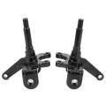 Atv Steering Strut Knuckle 2pcs Right Angle Spindles Accessory Steel Spindle Replacement For 