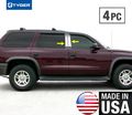 For 1998-2003 Dodge Durango 4pc Stainless Steel Chrome Pillar Post Trim 
