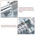 Uxcell Barrel Bolt Latch 4pcs 10x145mm Carbon Steel Galvanized Spring Loaded Gate Pin Sliding Door Lock For Trailer Doors