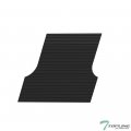 Tlaps 7422439639676 For 2022-2023 Frontier 5 Feet 60 Short Bed Black Rubber Horizontal Line Truck Mat