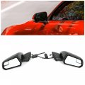 Power Mirror Pair For 2015 2020d Mustang Paintable Black 3 Pins Replacement For Fr3z17682m Pfm Fr3z17d742aaptm Fr3z17683l 