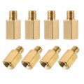 Uxcell M3x7mm 3mm Male-female Brass Hex Pcb Motherboard Spacer Standoff For Fpv Drone Quadcopter Computer Circuit Board 20pcs 