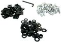 Yana Shiki Ynsk-k192s Silver Fairing Bolt Kit For Kawasaki Zx-6r 