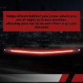 Hecasa Led Third Brake Light Compatible With 2006-2011 Cadillac Dts High Mount 3rd Stop Assembly Rear Center Tail Lamp Plastic