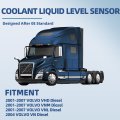 Coolant Liquid Level Sensor For 2001-2007 Volvo Vhd Vnm Vnl 2004 Vn 21399626