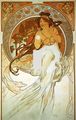 Fine Art Mucha Music Decorative Switchplate Cover 
