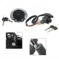Fsfy Motorbike Ignition Switch With Fuel Gas Cap Motorcycle Electrical Fit For Kawasaki Ninja Zx6r Zzr600 Zx9r Zx7r Zx7rr