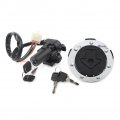 Fsfy Motorbike Ignition Switch With Fuel Gas Cap Motorcycle Electrical Fit For Kawasaki Ninja Zx6r Zzr600 Zx9r Zx7r Zx7rr