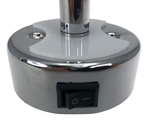 Pactrade Marine Boat Auto Rv Aluminum Adjustable Led Reading Light Rocker Switch