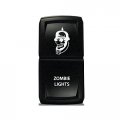 Ch4x4 Rocker Switch V2 Zombie Lights Symbol 6 Green Led