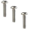 12-24 X 1 Pan Head Machine Screws Full Thread Phillips Drive Stainless Steel 18-8 Bright Finish Quantity 50 Pieces 