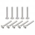 Uxcell T-slot Bolts 20pcs M5x40mm Slot Drop-in Stud Sliding 304 Stainless Steel Shape Screws For T Track