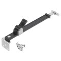 1pcs 15 Inches Window Hinges Stainless Steel Casement Stays Adjustable Friction Stay Brace With Screw Black 