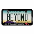Ipick Image Made For Dodge Challenger R T Black Metal License Plate Frame