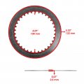 Caltric Clutch Friction And Steel Plates Spring Kit Compatible With Kawasaki Z1000 Zr1000b 2007 2008