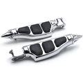 Krator Honda Stiletto Foot Front Peg Rests Chrome Ace Spirit Magna Shadow Phantom Motorcycle Pegs Footrests Left Right