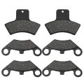 Zreneyfex 6 Pcs Front Brake Pads Replacement For Trail Polaris Blazer 335 Magnum 500 250 Sportsman 4 X Scrambler 400 2x4 And 