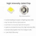 Wljh T10 194 Led Light For Cars Interior Instrument Cluster Lights Dome Map Door Courtesy Gauge Dash Indicator Bulbs