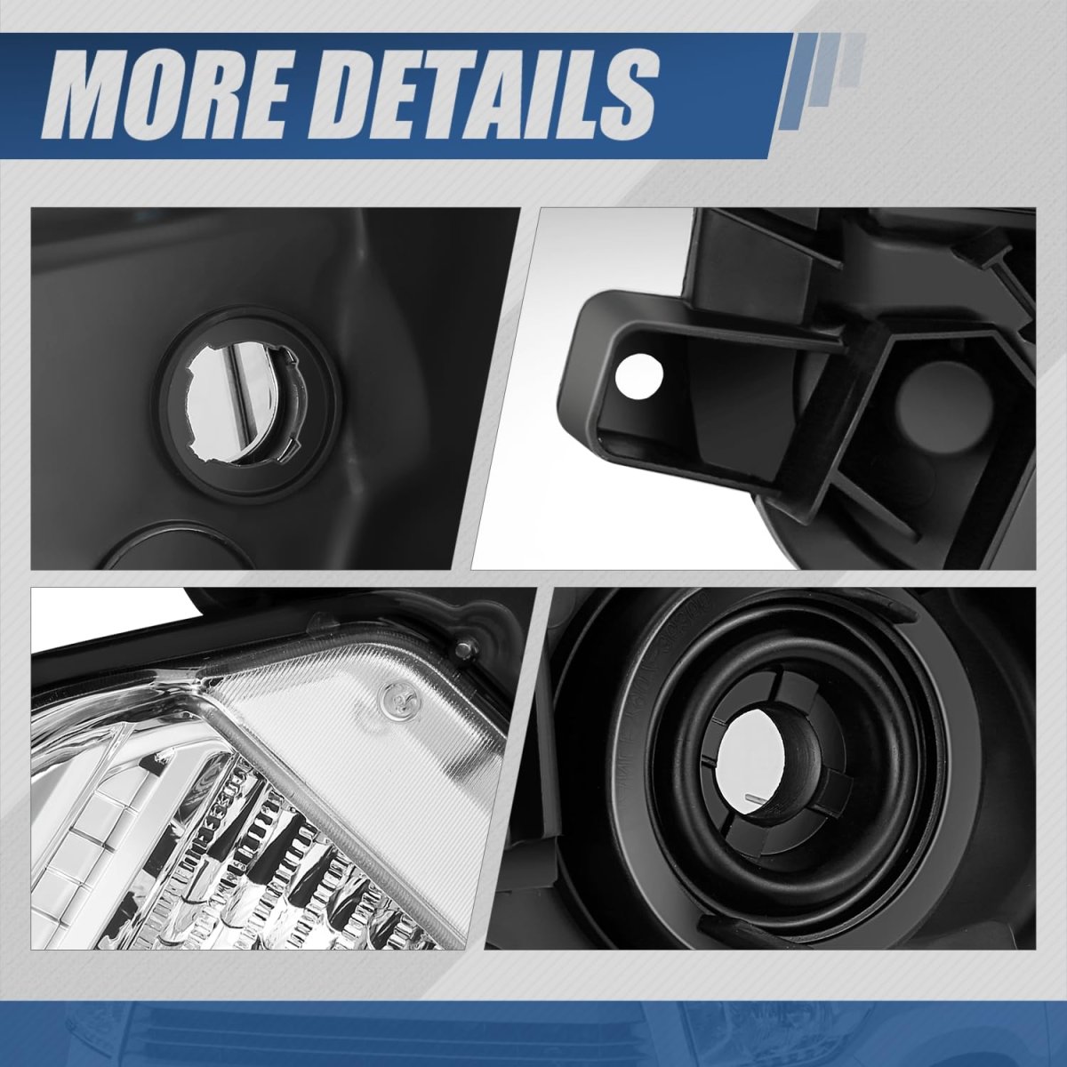 Passenger Right Side Headlight Assembly For 2014 2015 2016 2017 Toyota Tundra Halogen Headlamp Replacement To2503218 Chrome