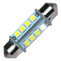 36mm Festoon 16 Leds Cool White Navigation Bulb For Masthead Stern Light Anchor Lamp Replacement 6411 6418 6423 6461 C5w De3423 