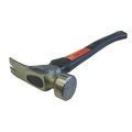 Valley Hmff-25c 25oz Framing Hammer With Black Curved Fiberglass Handle Pack Of 6 