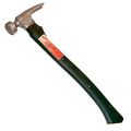 Valley Hmff-25c 25oz Framing Hammer With Black Curved Fiberglass Handle Pack Of 6