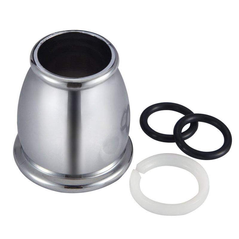 Dura Faucet Df-rk500-cp Rv Bell Style Spout Nut And Rings Replacement Kit For Kitchen Faucets Chrome Polished